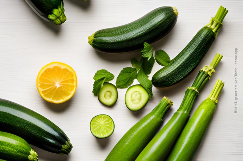 Zucchini in Öl